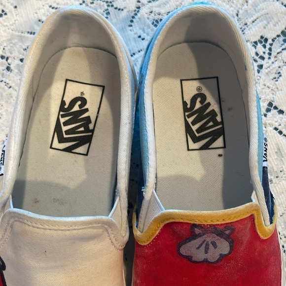 Vans / Sponge Bob - Barnacle Boy Custom Sneakers - Picture 5 of 6